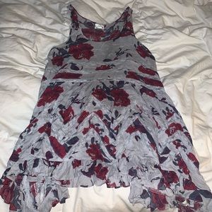 Free People Dresses - Free people floral trapeze dress Free People Dresses - Free people floral trapeze dress